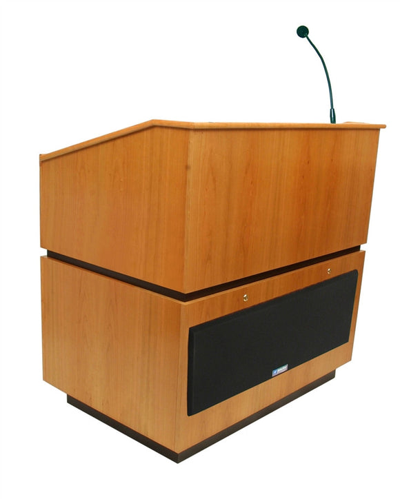 AmpliVox SW3030 Coventry Lectern with Wireless Microphone (5 Colors)