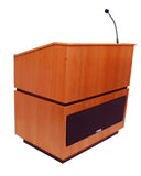 AmpliVox SW3030 Coventry Lectern with Wireless Microphone (5 Colors)