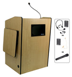 AmpliVox SW3235 Wireless Multimedia Presentation Podium (in 4 colors)