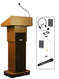 AmpliVox SW505A Wireless Executive Adjustable Sound Column Lectern (4 colors)