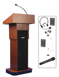 AmpliVox SW505A Wireless Executive Adjustable Sound Column Lectern (4 colors)