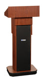 AmpliVox W505A Executive Adjustable Column Lectern without sound system (in 4 colors)