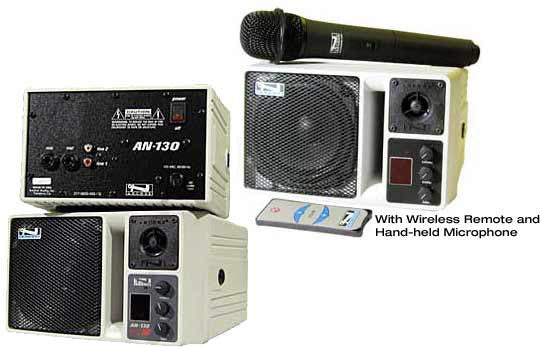 Buy Anchor Audio White Speaker Monitor with Remote Control AN-130RC