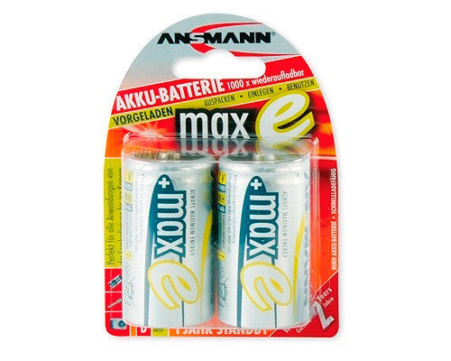 Ansmann 5035362/01 Mono Rechargeable Batteries 8500mAh - Pack of 2