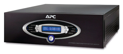 APC J15BLK AV Black J Type 1.5kVA Power Conditioner with Battery Backup 120V