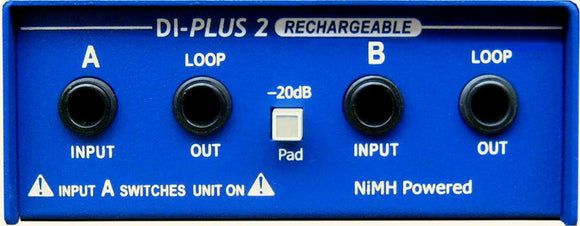 ARX DI-Plus-2 RC Internal Nimh Rechargeable Stereo Direct Box