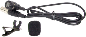 Galaxy Audio AS-LV-U3BK Uni-directional Lapel Microphone