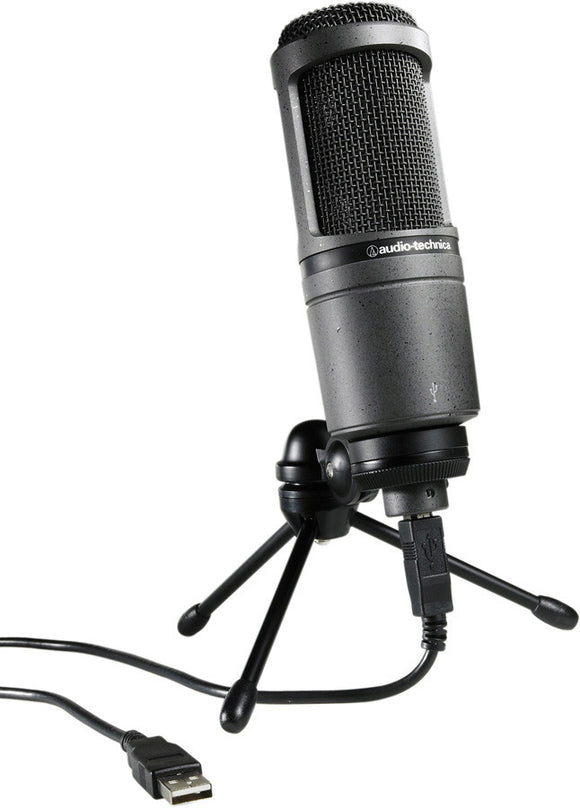 Audio Technica AT2020 USB Cardioid Condenser USB Microphone