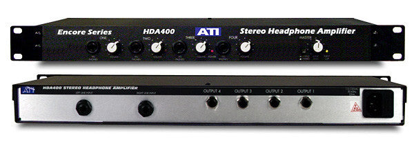 Buy ATI Audio HDA400 4-Ch High Power Stereo Headphone Amplifier ATI-HDA400