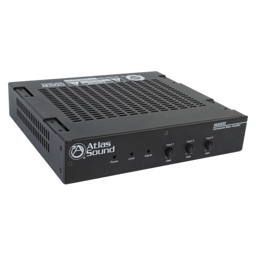 Atlas Sound MA60G Amp/Mixer - 3 Channel Input - 60W