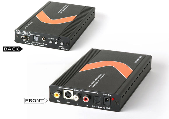 Atlona AT-HD520 Composite/S-Video + Audio To HDMI Scaler