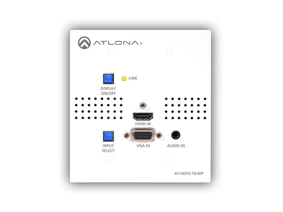 Atlona AT-HDVS-TX-WP HDMI and VGA/Audio to HDBaseT Wall Plate