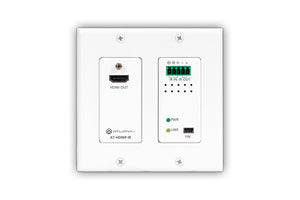 Atlona AT-HDWP-IR HDBaseT RX HDMI 2-Gang US Decora Wall Plate w/IR