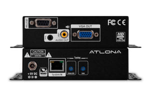 Atlona AT-VGA-RS300SRS VGA with Stereo Audio RS232 and IR Over Cat5/6