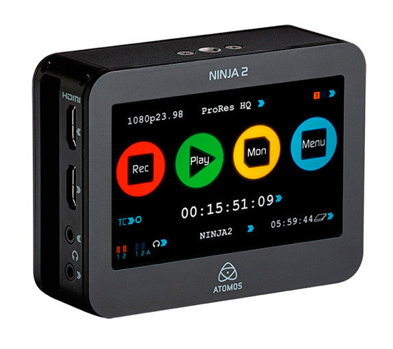 Atomos Ninja-2 Camera-mounted Recorder Monitor & Deck for HDMI & DSLRs - EDU