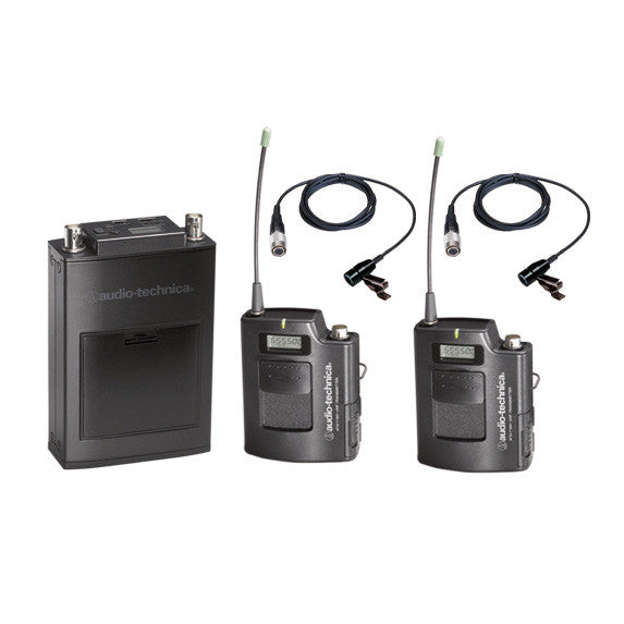 AT 1800 Series Camera-mount UHF Wireless Systems (Combo Lav & Plug In)