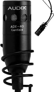 Audix ADX-40 Mini Pre-Polarized Condenser Microphone (White)