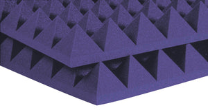 Auralex Acoustic 4 Inch Pyramid - (Plum)