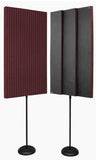 Auralex PROMAX-V2BUR Acoustic Panels with Floor Stands - Pair