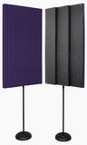 Auralex PROMAX-V2BUR Acoustic Panels with Floor Stands - Pair