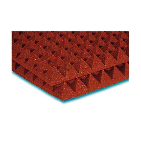 Auralex 24x24x2 Inch Studiofoam-22 Pyramids (Burgundy) 12pk