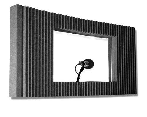 Auralex MAX-Wall Window Kit - (Charcoal Gray)