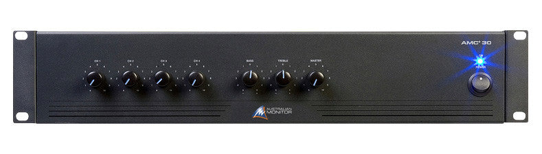 Buy Australian Monitor 30 Watt Rackmount Mixer AUS-AMC30