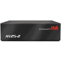 Stewart Audio AV-25-2 2-Channel Subcompact Amp - 25W x 2 at 8 Ohm