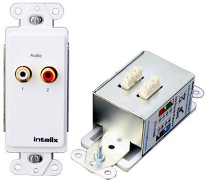 Intelix AVO-A2-WP110 Stereo Audio over Twisted Pair Wallplate