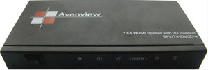 Avenview SPLIT-HDM3D-4 4 Port HDMI 1.3 Splitter with 3D Support