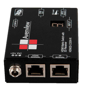 Avenview HDM3D-C5SW-R HDMI Over CAT5 Rx for 4X4 & 8X8 HDMI Matrix Switchers