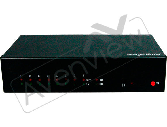 Avenview SW-HDSDI-8X1 8 Port HD/SD-SDI Switch