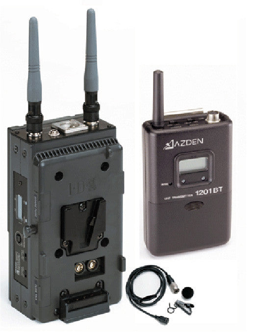 Azden 1201VMS UHF Body-Pack System with ECM-44H Mic