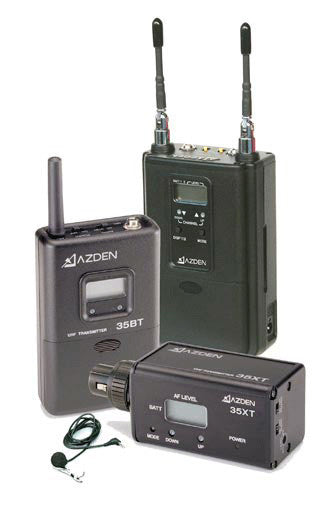 Buy Azden 330ULH Dual Channel UHF Wireless Mic System AZ-330ULH