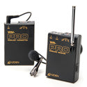 Azden WLX-PRO plus i VHF Wireless Lavalier Microphone System for Cameras & Mobile Devices (F1/F2 Frequencies)