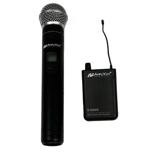 AmpliVox S9110 Wireless Receiver with Lapel Microphone (factory installed option)