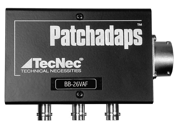 TecNec 26-PIN Female Breakout Box Patchadaps A/V In/Out