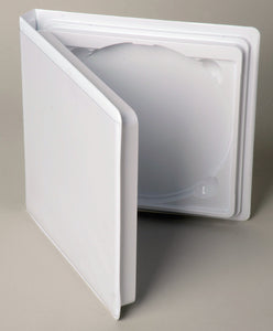 2 CD/DVD Storage Case with Literature Holder