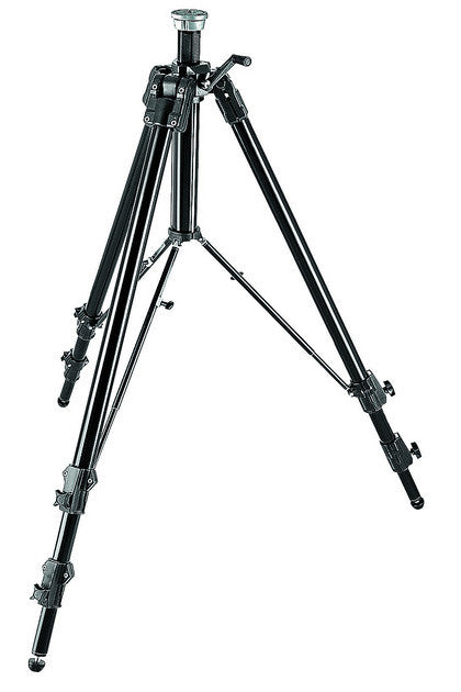 Manfrotto 161MK2B Black Aluminum Super Pro Tripod W/Geared Column(8.76 Ft. Tall)