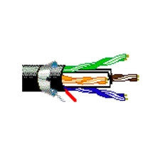 Belden 10GX63F Enhanced CAT6A F/UTP Bonded-Pair Plenum Cable 1000FT Yellow