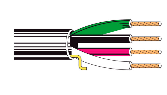 Belden 5002UP 12 AWG 4-Conductor Commercial Audio Cable 1000FT