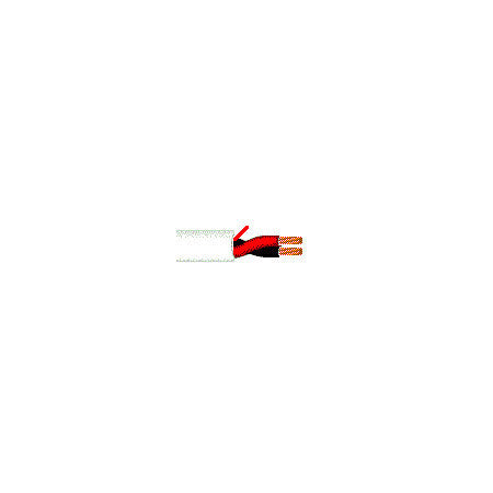 Belden 6100UE 14 AWG 2-Conductor Plenum Flamarrest Security and Commercial Audio Cable 500FT Natural