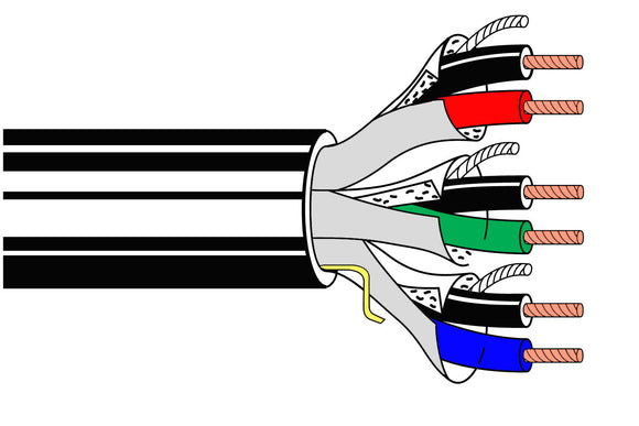 Belden 6549PA 22 AWG 16-Pair Pro Audio and Intercom Cable 1000FT
