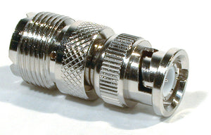 BNC Male to UHF Female Adapter 50 Ohm