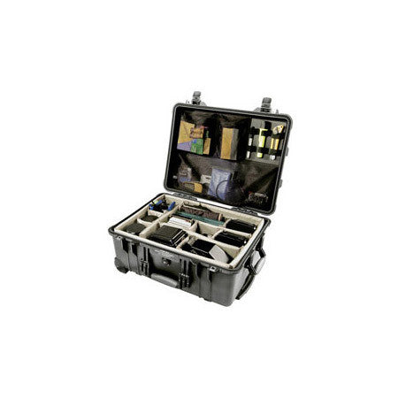 Pelican 1560 Case with Padded Dividers Tan