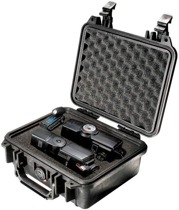 Mini S Pelican Case 10.75inL x 9.75inW x 5inD- Silver