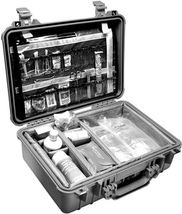 Pelican Case w/ Movable Dividers Black