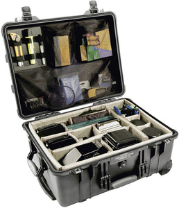 Pelican Case (1550) with Divider-Silver