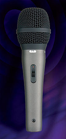 CAD CAD25A Supercardioid Dynamic Handheld Mic With ON-OFF Switch