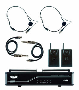 CAD Audio GXLVBB Dual Channel Wireless VHF - Bodypack